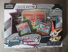 Coffret Pokémon Victini EV10.5 Foudre Noire & Flamme Blanche FR & SCELLÉ ABÎMÉ 