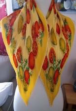 Sublime écharpe - foulard plissé en soie CHOPARD  scarf