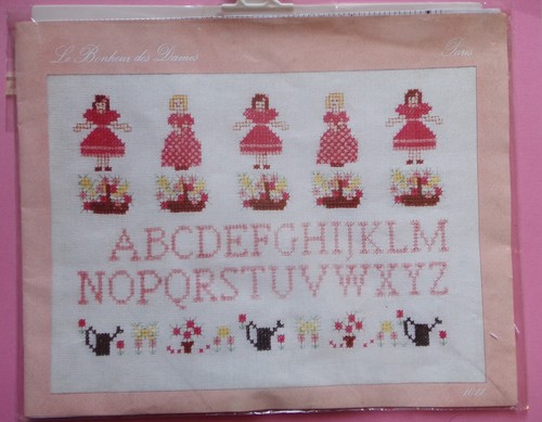 Kit broderie point de croix - broderie,