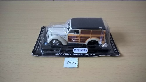 Voiture russe 43e - russe, 1/43e