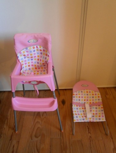 Lot chaise haute transat - lot,