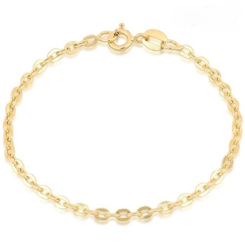 Bracciale chaîne rolo - bracciale, or
