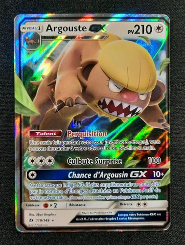 Carte pokémon argouste - carte,