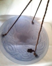 SUSPENSION- VASQUE EN VERRE