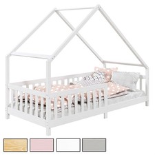 Lit cabane asymétrique pour