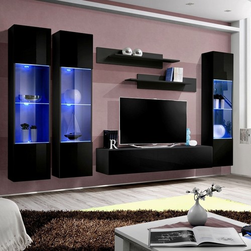 Ensemble meuble mural fly - ensemble,