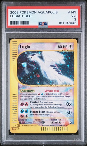 Pokemon lugia crystal holo - pokemon,