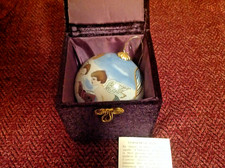 Ancienne boule noel - ancienne, verre