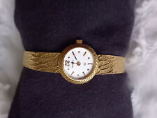 MONTRE FEMME VINTAGE MATY PLAQUE OR
