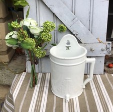 SUPERB POT A LAVEMENT GRADUÉ PORCELAINE ÉPAISSE CAFETIERE CUISINE porte ustensil