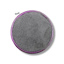 Poudre de poussière de pierre précieuse d'obsidienne noire écrasée poudre d'i...