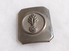 Une boucle ceinturon militaire