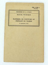 Manuel technique TM5-540-04 - US ARMY WW2 (matériel original!)