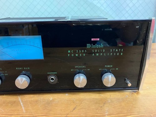 Mcintosh mc2505 stereo power - mc2505,