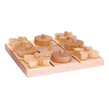 AmishToyBox.com Wooden Tic Tac