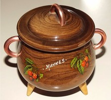 Decoration - Petite Soupiere Marmite en Bois MAYRES