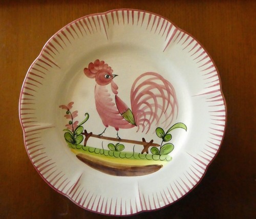 Assiette faïence décor - assiette,