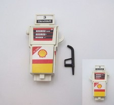 PLAYMOBIL (R3249) STATION - Pompe Essence Blanche Diesel Shell 3437 Jaunie