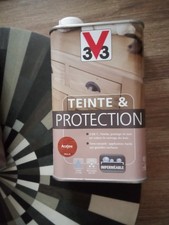 Teinte et protection meubles et boiseries V33  Acajou 0,5L