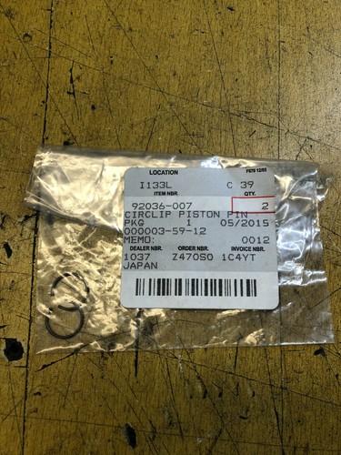 Circlip piston kawasaki - circlip,