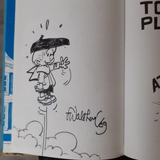 PEYO - Benoit Brisefer N°4 Tonton Placide 1982 Dédicace WALTHERY / TBE