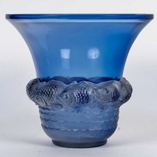 Vase Piriac Poissons Verre