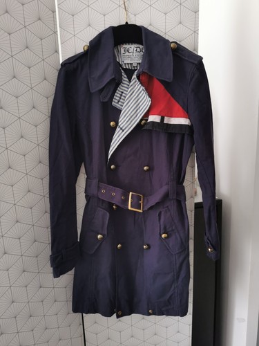 Trench marine coton - jc, de