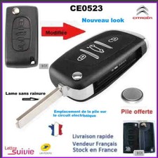 COQUE CLE MODIFIEE CITROEN 3BT