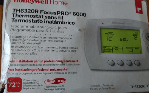 Honeywell home th6320r - honeywell,