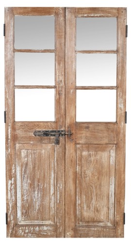 Porte bois massif - porte, en