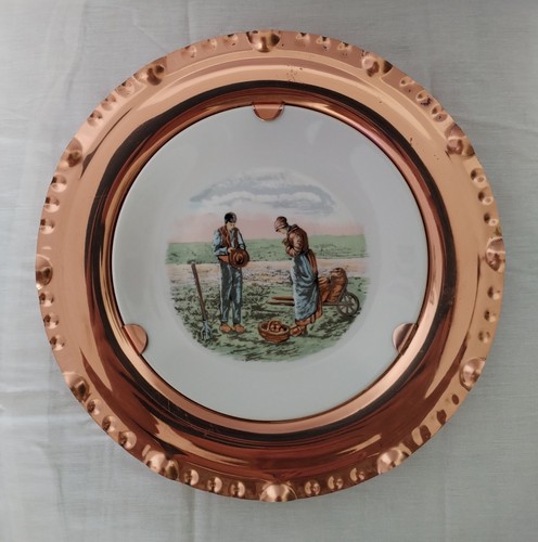 Ancienne assiette décorative - ancienne,