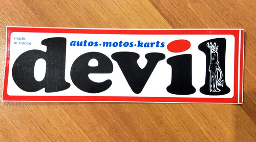 Autocollant sticker devil - autocollant,
