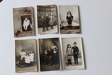 6 PHOTOS anciennes ENFANTS Costumes Début XX ème Siècle