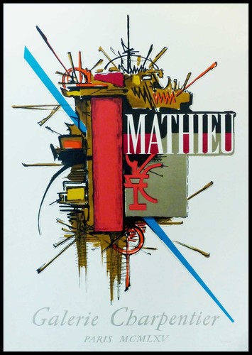 Georges mathieu galerie - mathieu,