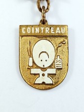 PORTE-CLES - LIQUEURS COINTREAU - Années 60, Métal ÉMAILLÉ - ANGERS Vintage