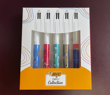 LOT 5  STYLOS BIC 4 COULEURS