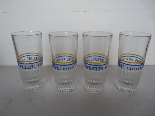 Lot verres pernod - de,