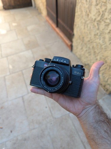 Leica r4s black - r4s, +