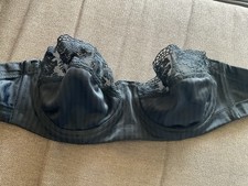 BOLÉRO: SOUTIEN-GORGE BUSTIER NOIR DENTELLE, TAILLE 85C