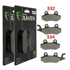 2 Kit plaquettes frein Av Ga et Av Dr Pour Suzuki Burgman 400 AN de 2007 à 2024