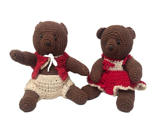 Homemade crochet boy girl - homemade, &