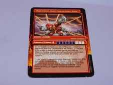 CARTE - GORMITI - SPIDER LE CRUEL  - PEUPLE DU VOLCAN - 2007