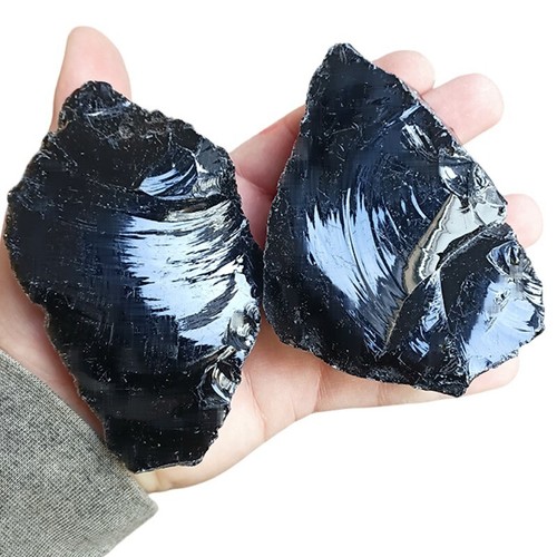 Obsidienne noire brute 200 - obsidienne, 200-300