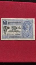 Billet ancien allemand de 5