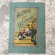 Livre Enfant Ancien Histoire D’Un Nez Cassé Imagerie PELLERIN Épinal Illustré N2