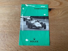 Dépliant ROLEX COSMOGRAPH