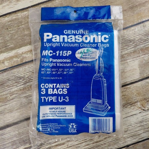 Panasonic vacuum bags type 3 - type,