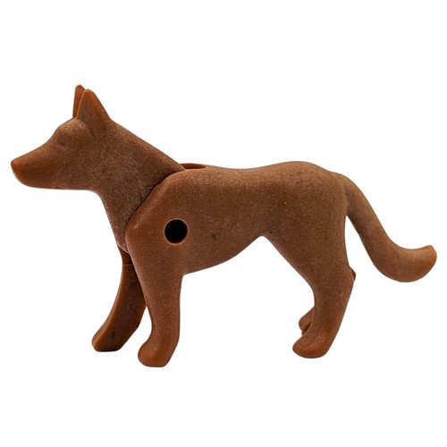 Playmobil chien marron vintage