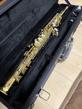 Finition laquée pour saxophone soprano Yanagisawa S-WO1 d'occasion avec étui ...