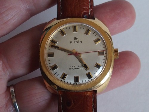 Montre vintage homme airain - montre,
